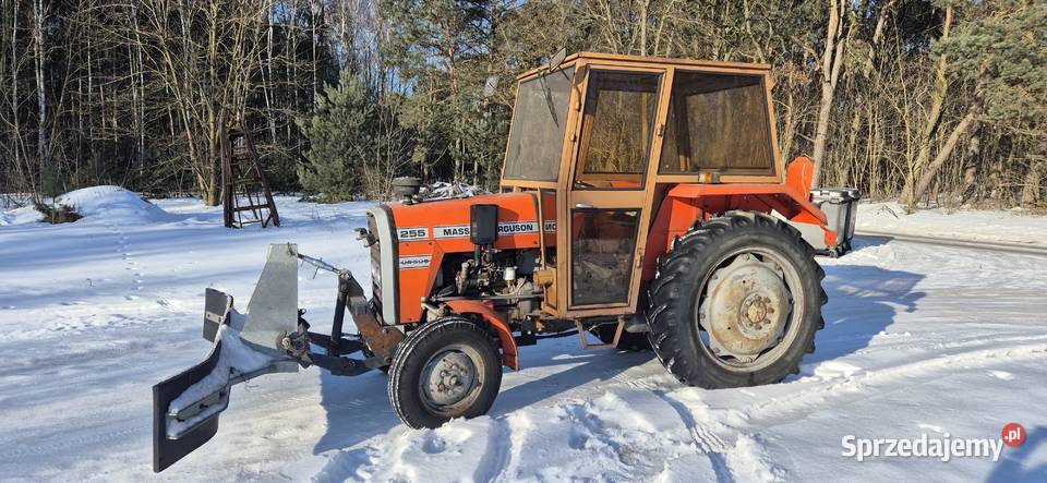 Massey Ferguson 255+TUZ+pług do śniegu