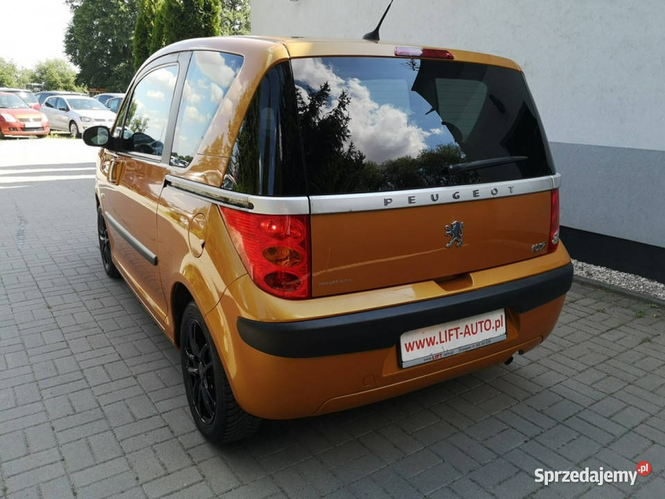 Peugeot 1007 14 Benzyna 73 Klimatronik Automat Strzegom