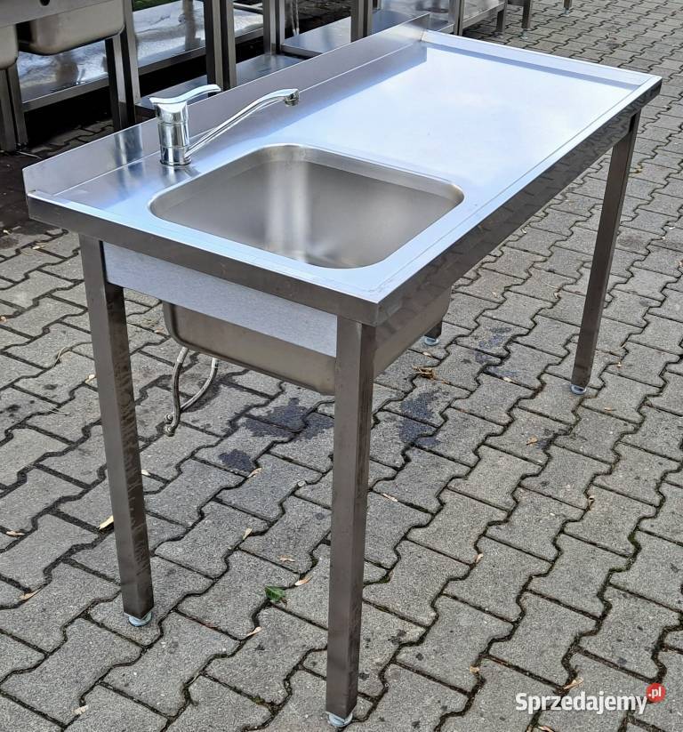 ZLEW 1 KOMOROWY Z BLATEM STALGAST 1306085 M1166N