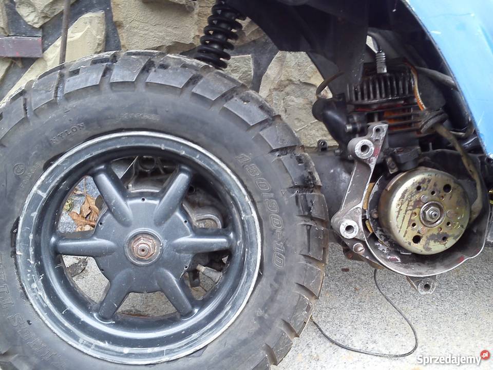 yamaha booster 70 w całości na części aerox sr automatyczna Mszalnica