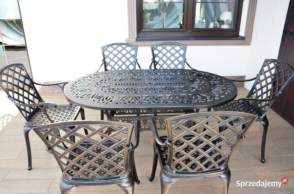 Zestaw mebli ogroduwy 6 osobowy 67cm Breń