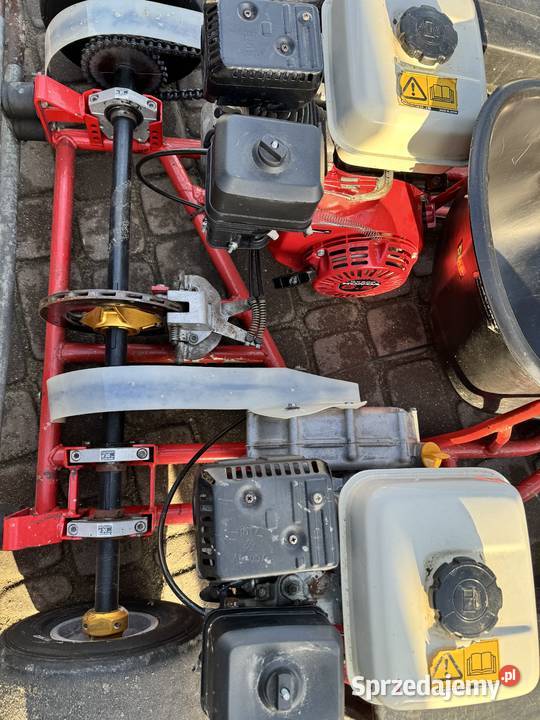 Gokart spalinowy 2x Honda GX200 łańcuch mazowieckie Myszyniec sprzedam