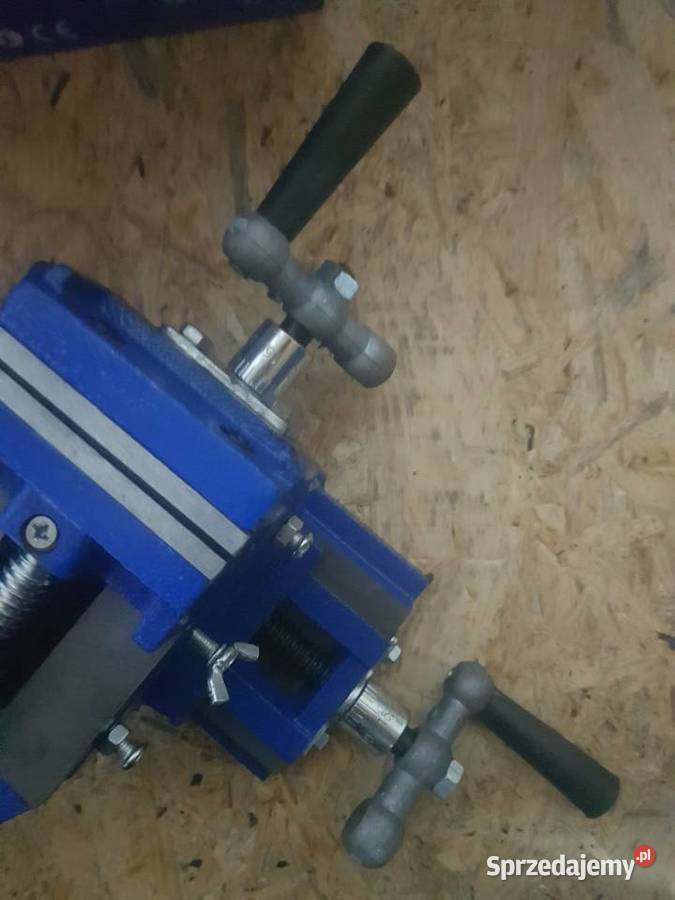 Imadło maszynowe 75mm dwuosiowe krzyżowe imadła wielkopolskie Głogowa sprzedam