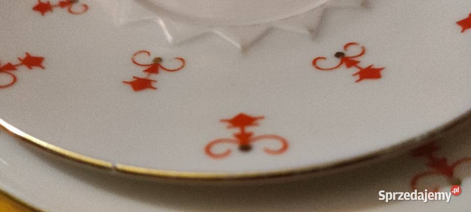 Talerzyki do filiżanki Sorau Carstens biel Wrocław