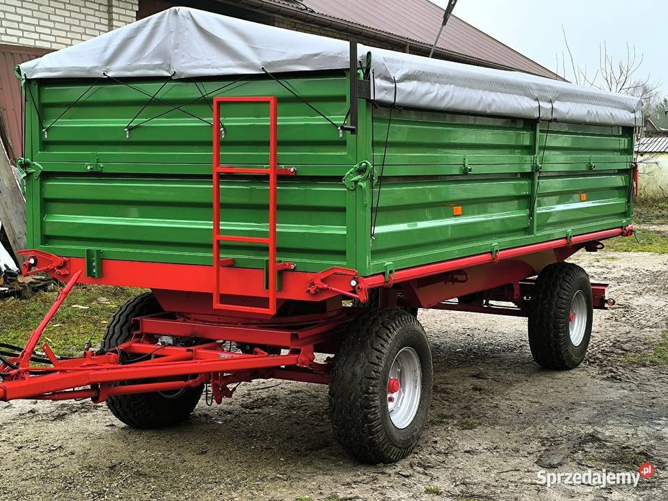 Przyczepa rolnicza niemiecka MAACK DMC8000 NOWA Przyczepy rolnicze Lichty