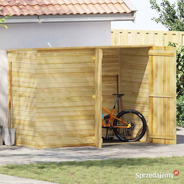 Ogrodowa szopa na rowery 232x110x170 Pergole i trejaże mazowieckie Warszawa sprzedam