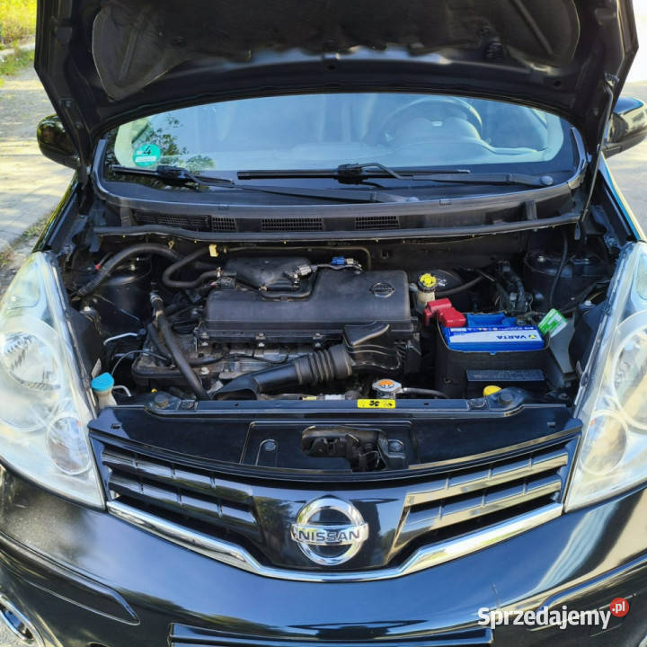 Nissan Note ks serwisowa bezwypadkowy navi