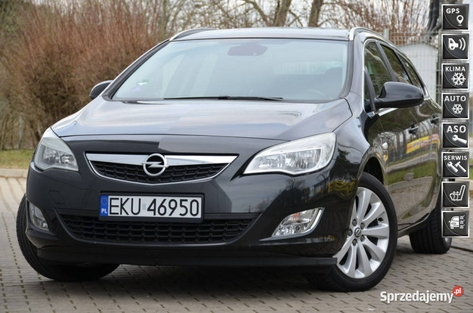 Opel Astra 14T 140 Cosmo Serwis Navi Skóra Kutno