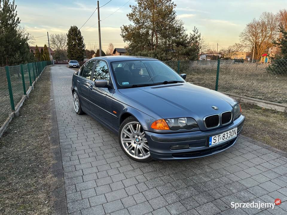 BMW seria 3 E46 28 LPG Bez rdzy niebieski Chełm Śląski