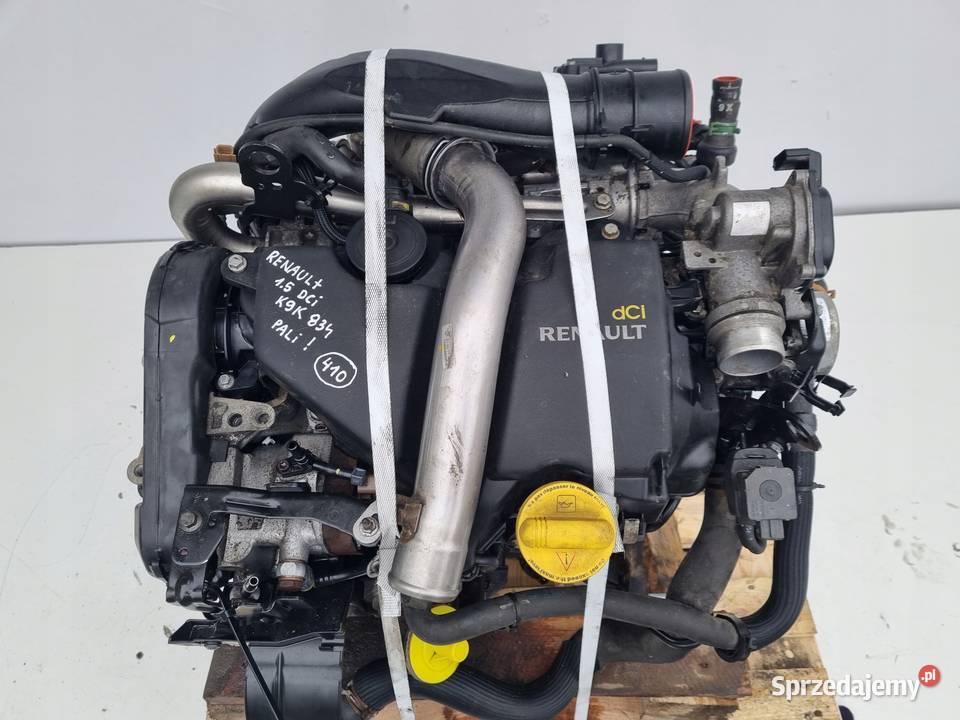 SILNIK KPL Renault Fluence 15 DCI 65 K9K834 lubelskie
