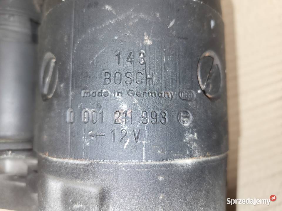 VW Garbus Typ 3 Rozrusznik Bosch 12 V 311 911 Piaseczno