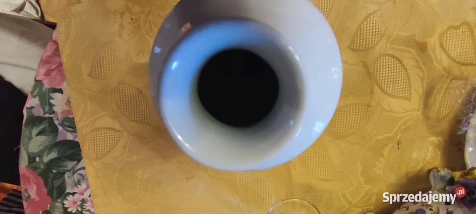Duży wazon porcelana Gerod Bavaria biel kwiat Wrocław sprzedam