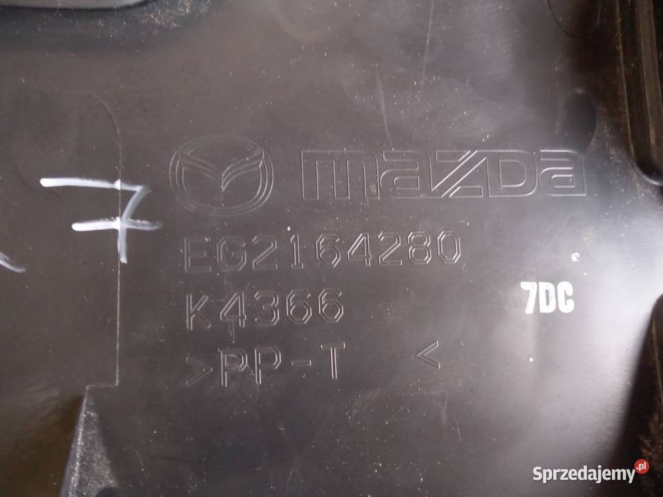 DOLNA OSŁONA DESKI KOLUMNY MAZDA CX7 22 D osobowe