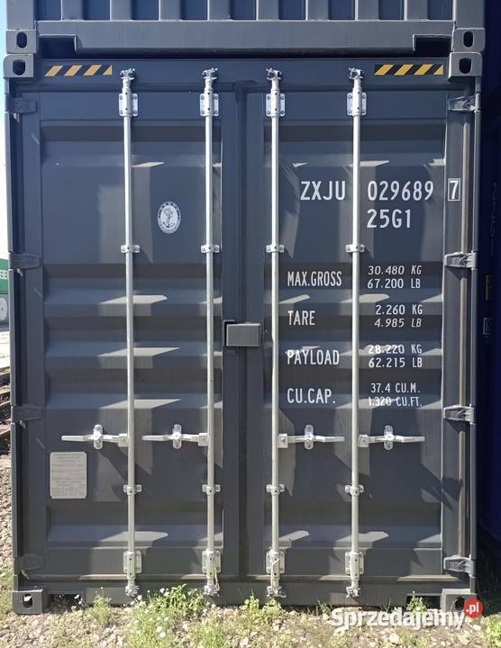 Kontener Morski Magazynowy 6 metrowy 20DC Nowy Magazynowanie