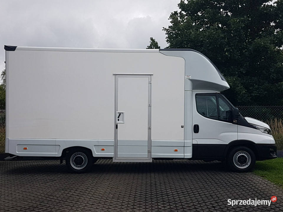 Iveco Daily KONTENER NISKOPODŁOGOWY 444x223x242 wielofunkcyjna kierownica Poręba