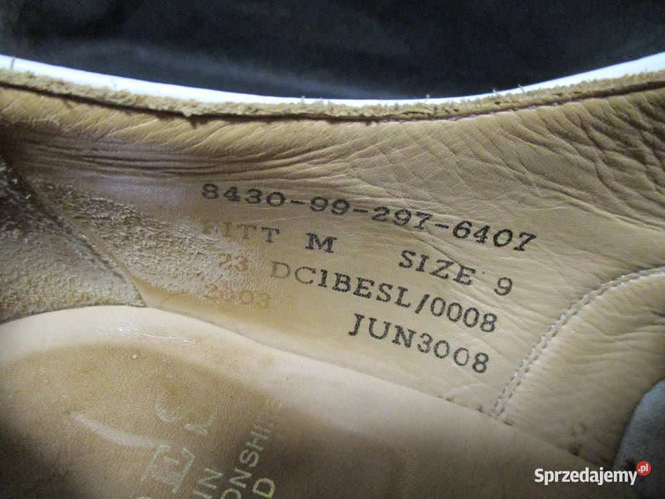 Męskie Półbuty Skórzane rozmiar 9 Nieporęt