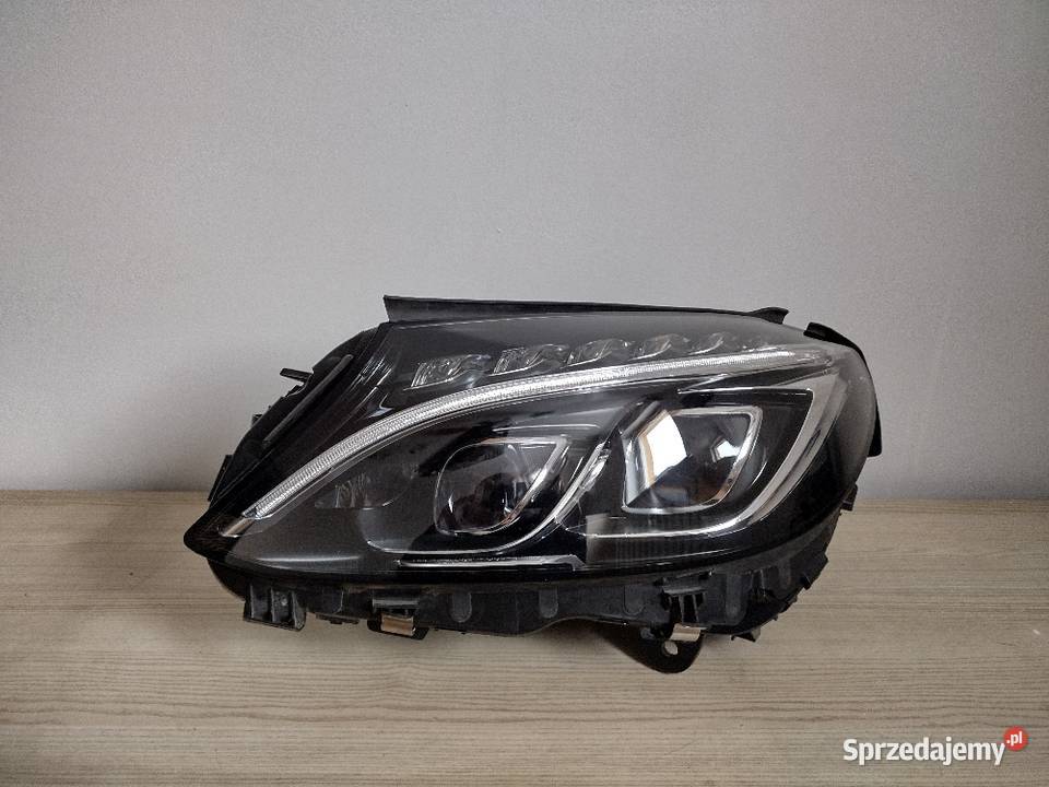 Lampa Reflektor Mercedes C klasa W205 ILs lewa Lampy przednie Kłodzko