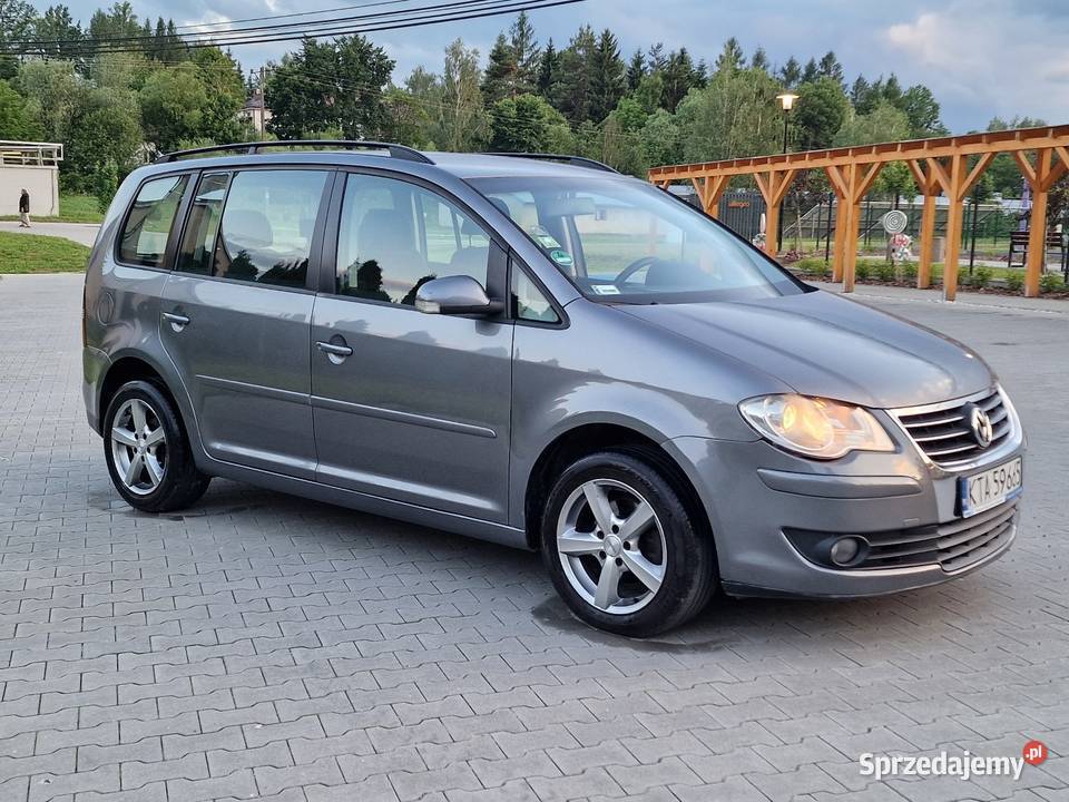 VW Touran Lift 19 TDI 140 Klimatronic Alufelgi ASR (kontrola trakcji) Ryglice