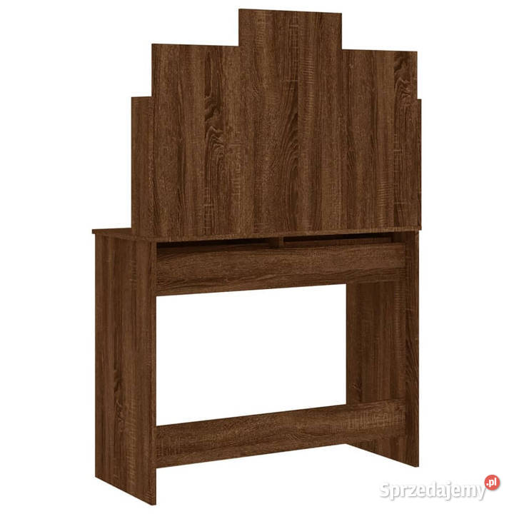Toaletka z lustrem brązowy dąb 96x39x142 sprzedam