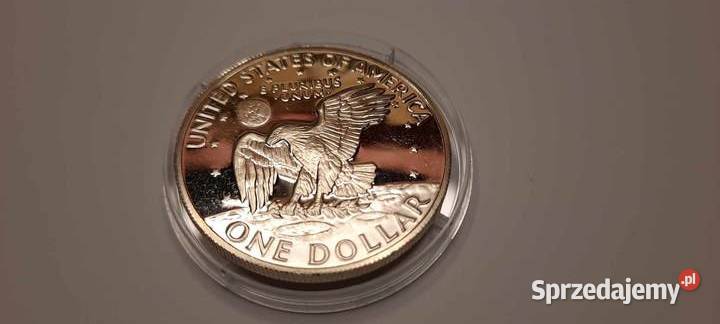 moneta USA 1 dolar 1971r Srebrny dolar Numizmatyka mazowieckie Warszawa