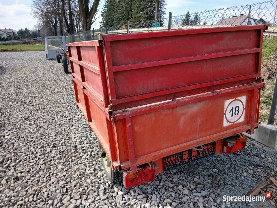 Przyczepa Przyczepka Zarejestrowana towarowe podkarpackie Krosno sprzedam