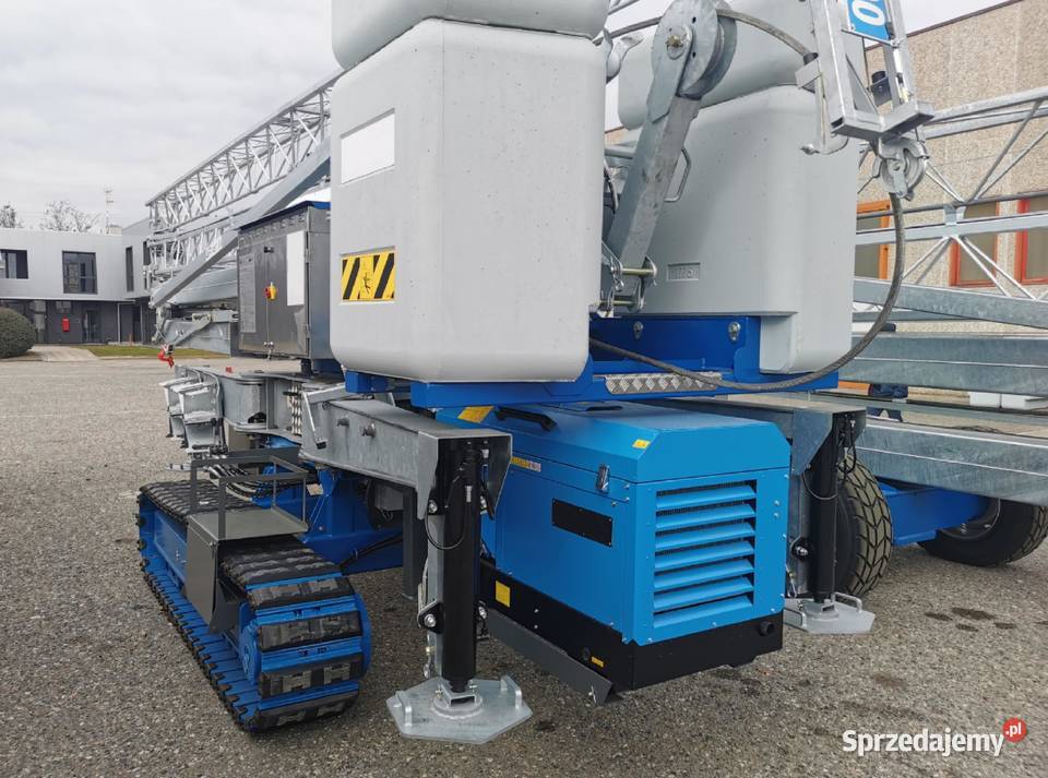 Dźwig żuraw samojezdny na gąsienicach VICARIO dolnośląskie Ligota Piękna