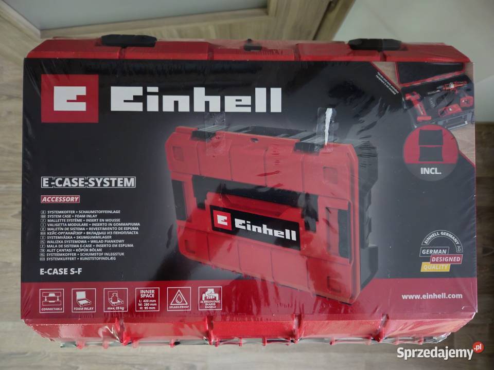 WALIZKA SYSTEMOWA EINHELL ECASE SF z pianką wielkopolskie Września