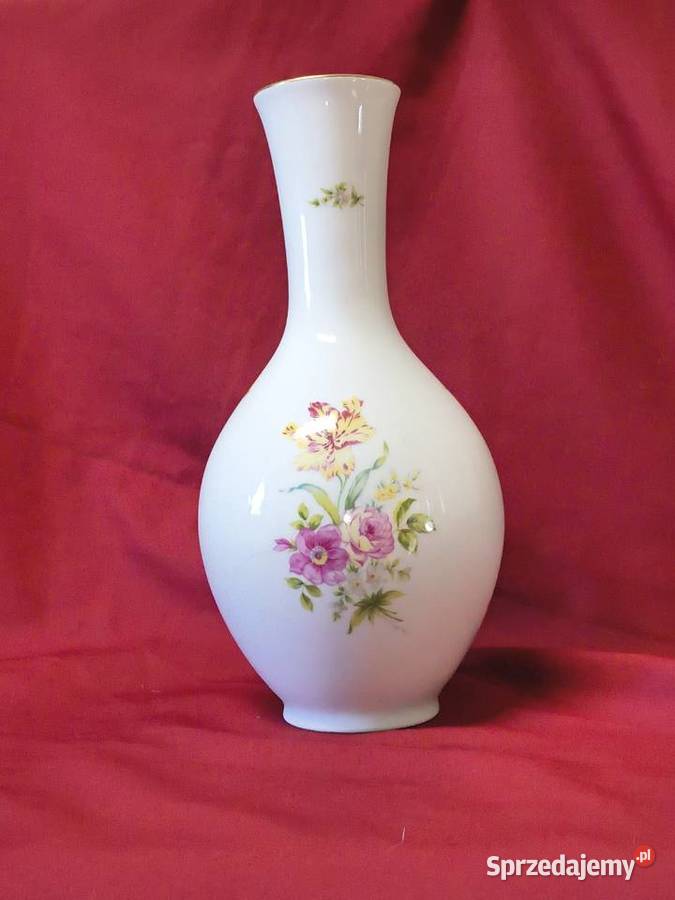 Wazon porcelanowy Rosenthal Selb Germany kwiaty Porcelana i szkło łódzkie