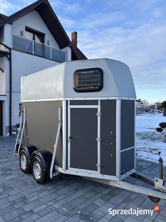 Przyczepa do przewozu 2 koni kat B dmc 1300