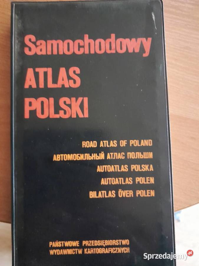 Atlas samochodowy polski Szczecin