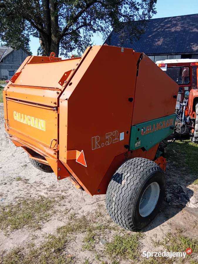 prasa belujaca gallignani r52 claas 4446welger Kobylin-Borzymy