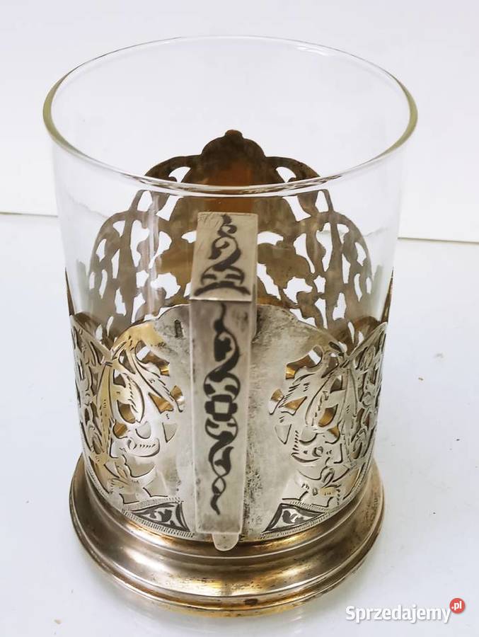 Srebro pr 875 84 Zolotniki Koszyk do Herbaty lubuskie Nowa Sól