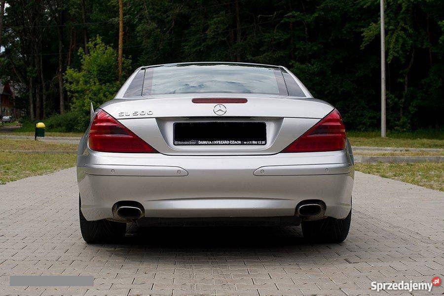 Sprzedam Mercedes SL 500 srebrny Samochody osobowe świętokrzyskie sprzedam