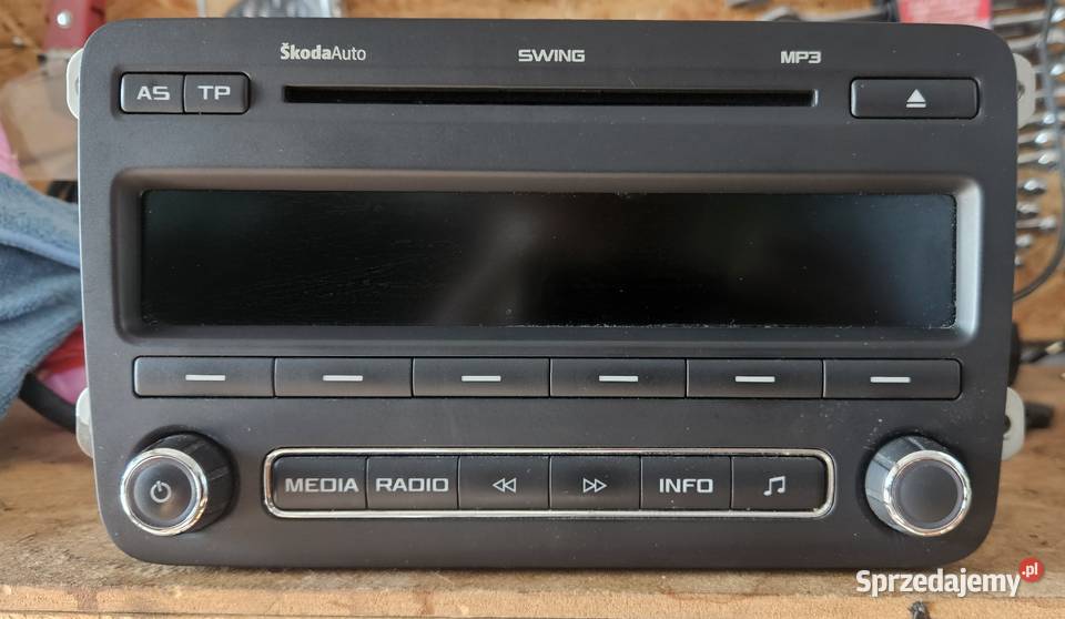 Radio fabryczne Skoda Fabia II oryginał OE mazowieckie Serock