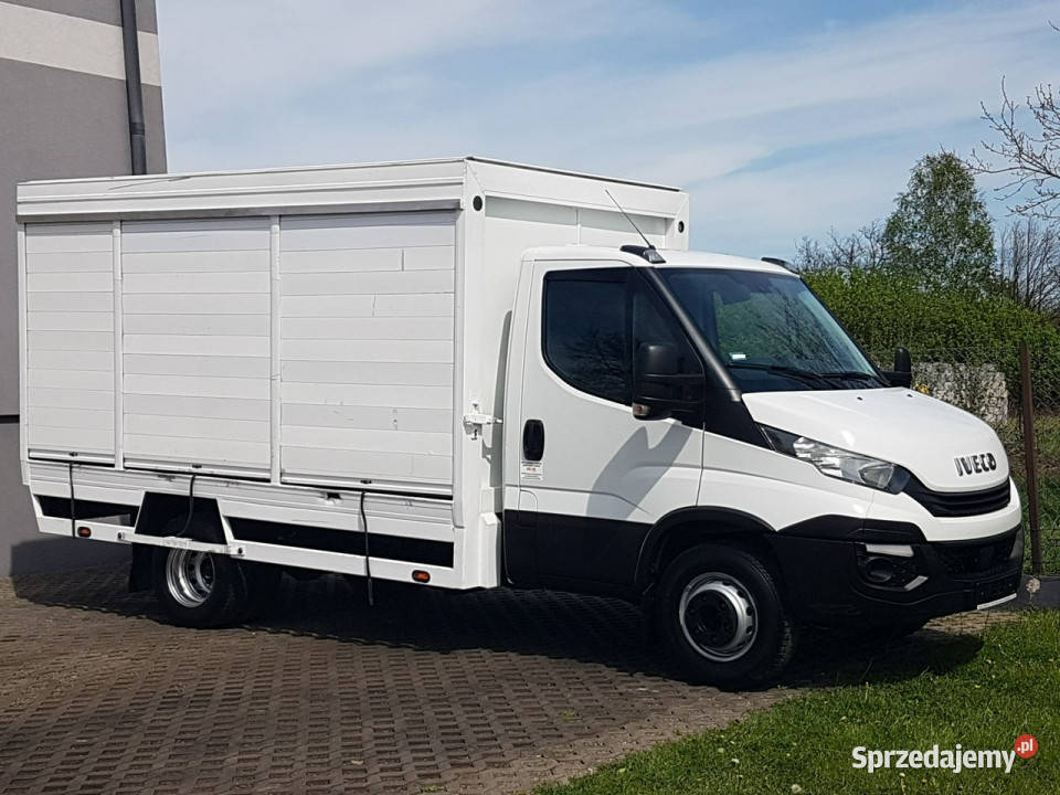 Iveco 70C18 KONTENER ROLETY BOK DO TRANSPORTU bluetooth Poręba
