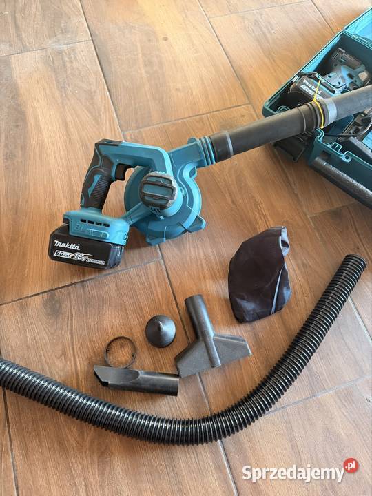 Zestaw Makita wkrętarka x2 dmuchawa nożyce do