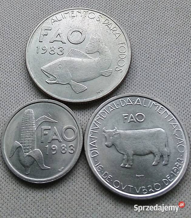 PORTUGALIAFAOCZYTAJ OPIS1983 r3 MONETY