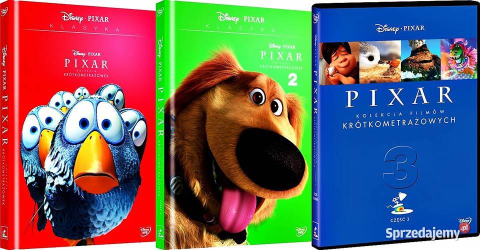 KOLEKCJA KRÓTKOMETRAŻÓWEK 123 DISNEY PIXAR