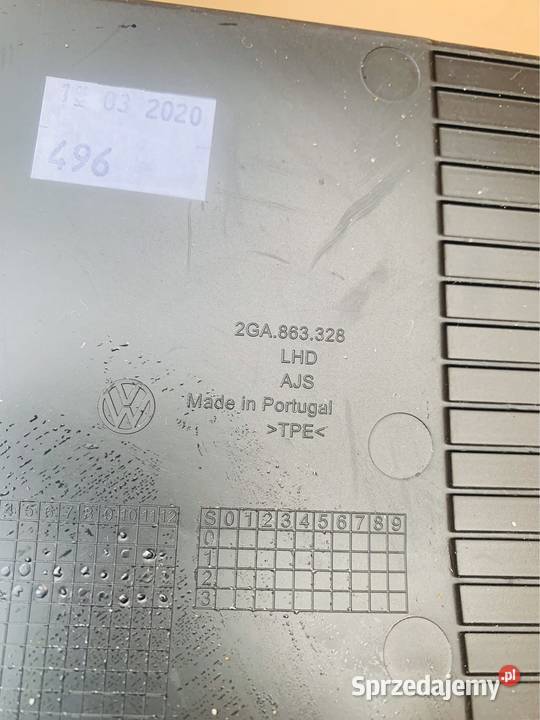 Guma osłona wkład tunelu środkowego 2ga863328 vw Szczecin