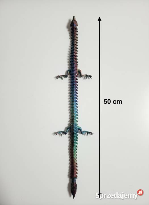 Duży Ruchomy Smok 3D HAKU 50 Antystres Losowy małopolskie
