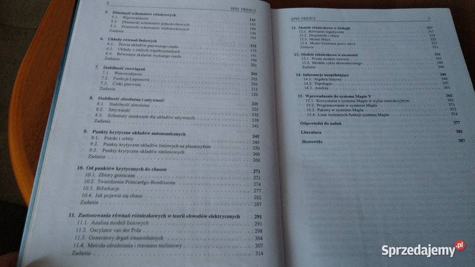 Równania różniczkowe zwyczajne teoria i metody pomorskie Gdańsk