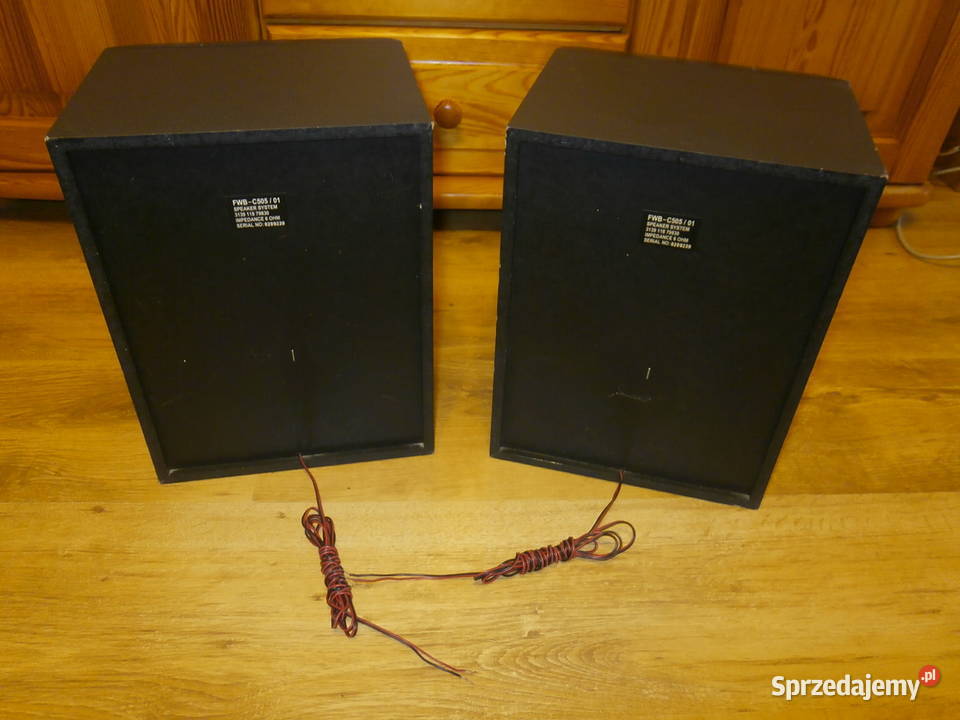 Kolumny PHILIPS FWBC50501 sprawne ładne Słuchawki i głośniki Łódź