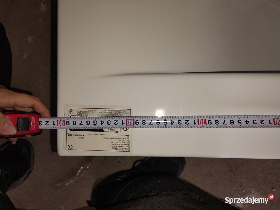 Umywalka wpuszczana 91 x 395 x 185 ceramiczna małopolskie Brzezna sprzedam