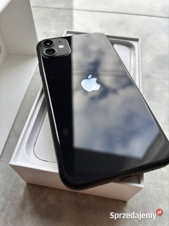 iPhone 11 128 GB czarny nowosci 1 wł zadbany mazowieckie Legionowo sprzedam