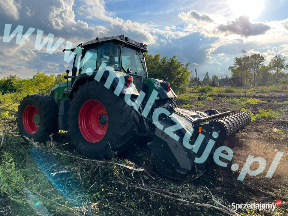 Mulczer wgłębny czyszczenie działek mulczowanie Dobczyce