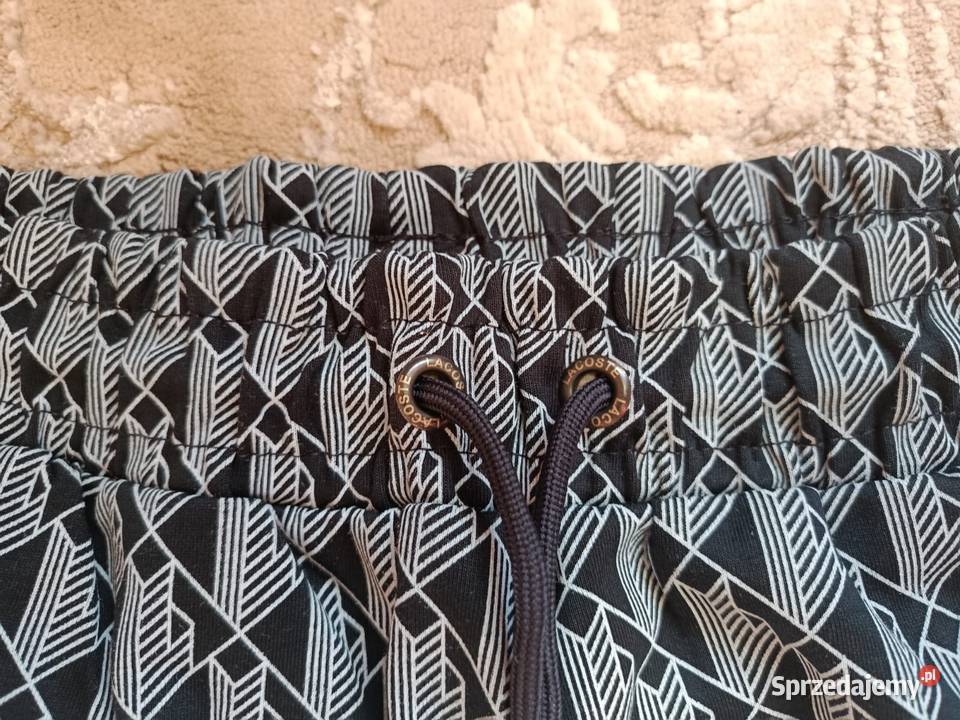 Spodnie dresowe Lacoste Monogram M regular fit Białystok sprzedam