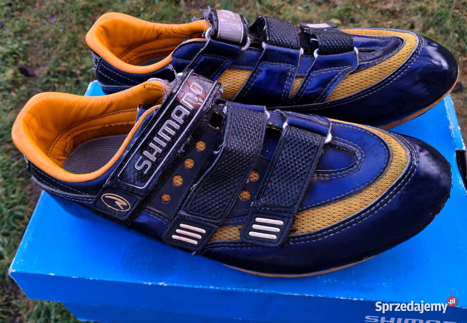 Buty rowerowe SPD szosowe Shimano 44 z blokami Zawiercie sprzedam