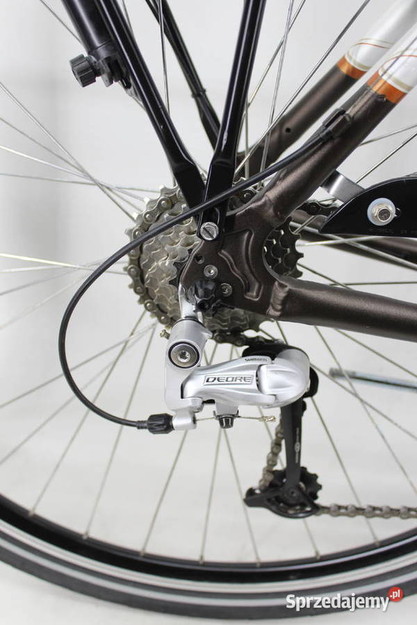 ALUMINIOWY rower męski RIXE 21 biegów DEORE koła Miejskie Milicz