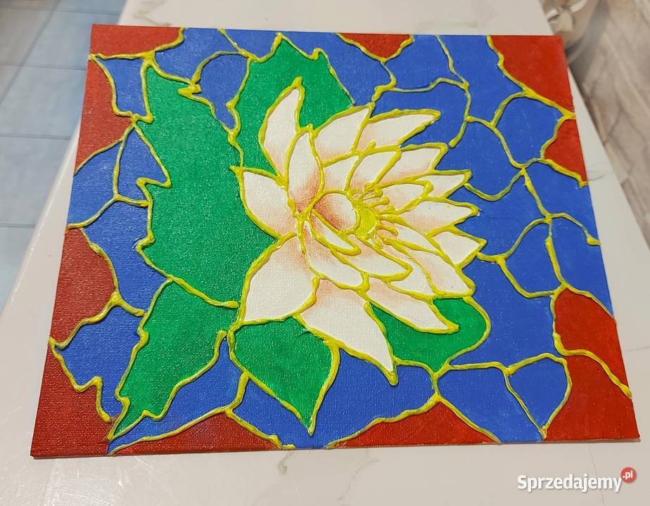 obraz akryl kwiat 2 Katowice