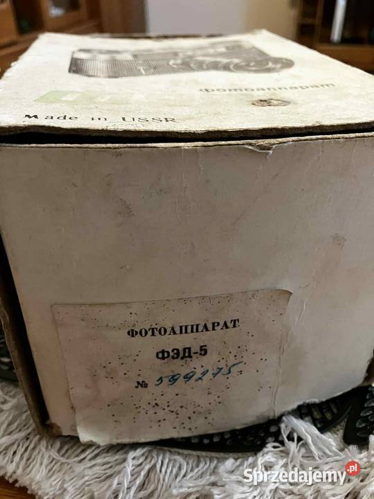 Aparat fotograficzny FED5 Made in USSR Stan Gdynia